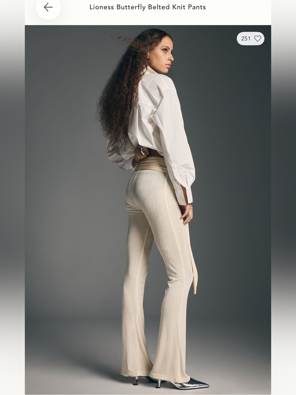 Lioness Butterfly Knit pants - Picture 3 of 4